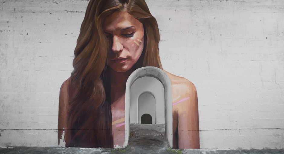 street artist Sean Yoro