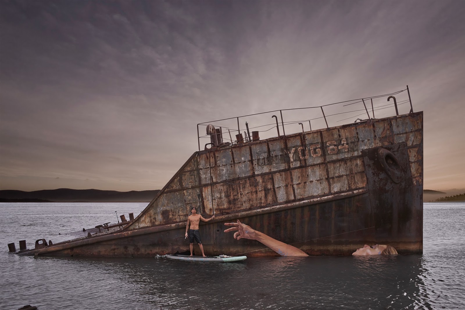 street artist Sean Yoro