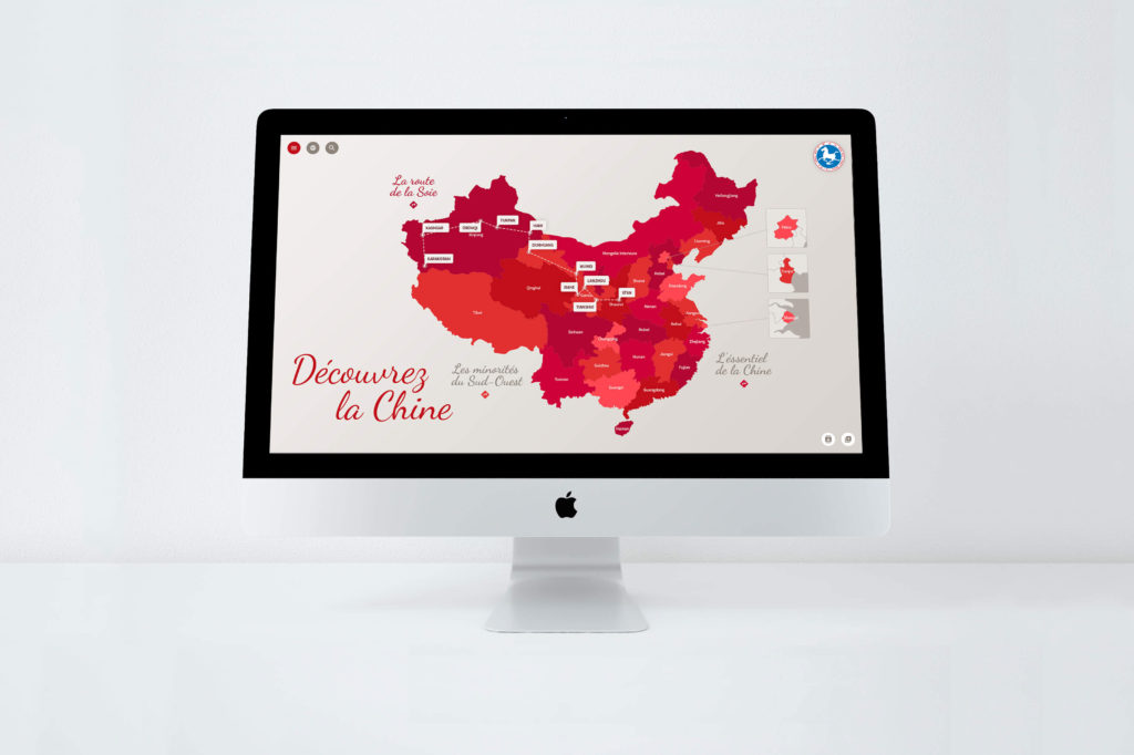 Site web Office Tourisme Chine